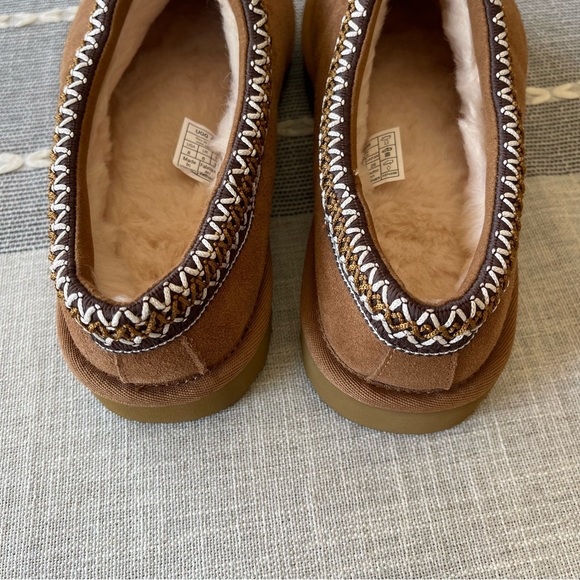 New UGG Tasman Slippers Chestnut Brown Womens Size 8 - Picture 7 of 11